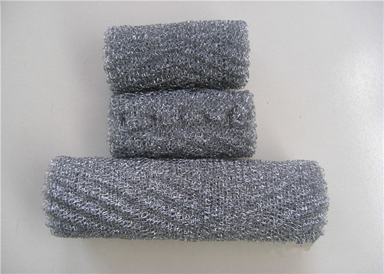 Galvanisierter Gas-flüssiger Filter Draht-Mesh Pad Demister Cylindricals φ200mm