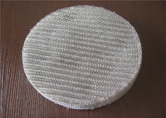 Spalte interner Mesh Filter Element, 40mm 80mm Tropfenabscheider Mesh Pads