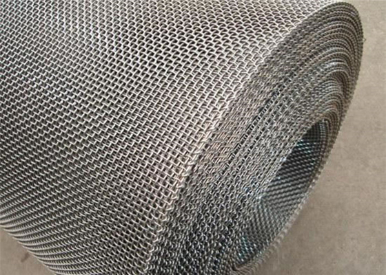 Quetschverbundenes 304 gesponnenes Metallsieb Edelstahl-Draht-Mesh Screens 0.02mm 0.6mm