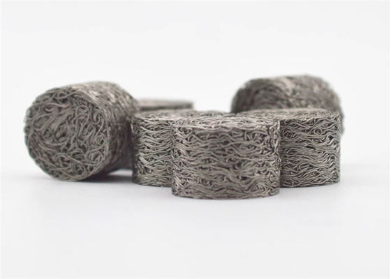 0.12mm Soem drückte gestrickten Draht Mesh Ring Foam Filter Pressure Washer zusammen