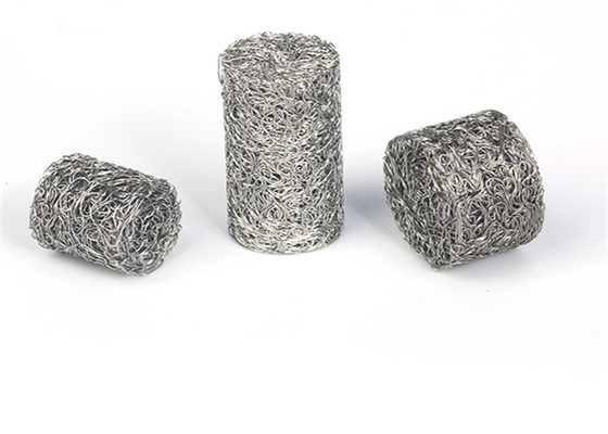 LKW, der gestrickten Schalldämpfer Mesh Filters SS304 1L 40mm 50mm 60mm 80mm Dämpfung ist Waschmaschine filtert