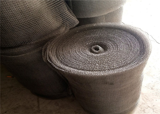 Gestrickter Aluminiumdraht Mesh Customized Width 25cm - 30cm Filtersieb-Masche