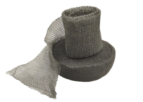 Gestrickter Aluminiumdraht Mesh Customized Width 25cm - 30cm Filtersieb-Masche