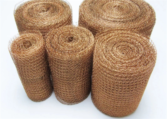 99,9% strickte Kupfer Mesh Roll 10ft 20ft 6inch zur Schädlingsbekämpfung