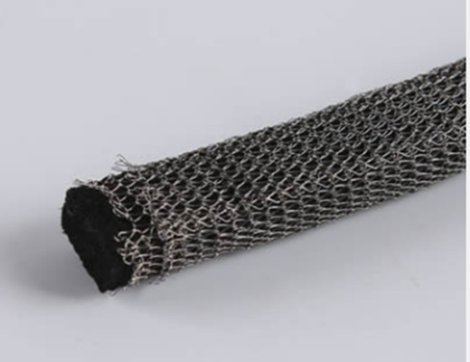 Des EMI Shielding Knitted Wire Mesh-Dichtungs-316SS leitfähiges Elastomer Quadrat-Ring-φ5mm entkernte