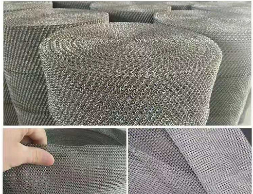 Metall gestrickte Draht-Mesh Filter Double Wire Weaving-Präzisions-Breite 400mm SS316L fertigte besonders an