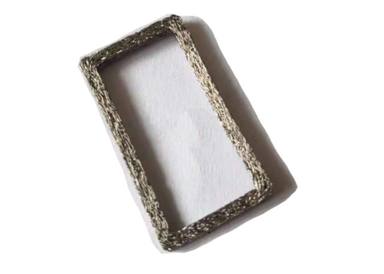 AISI304 14X10mm drückte gestrickten Draht-Mesh For Snow Foam Lance-Filter zusammen