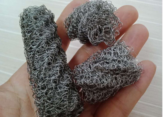 0.2mm Edelstahl drückte gestrickten Draht Mesh Abrasion Resistance 1500r/min 110kg zusammen