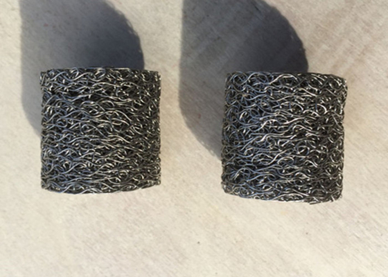 Luftfahrtkupfer/SS drückte gestrickten Mesh Customized Rust Resistance zusammen