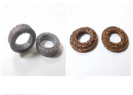 20micron Titanedelstahl gestrickter Draht Mesh Gas Liquid Filter Mesh