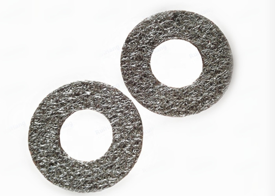 Gestrickter Draht Mesh Mufflers Compressed Filter Mesh Durchmessers 50mm Edelstahl