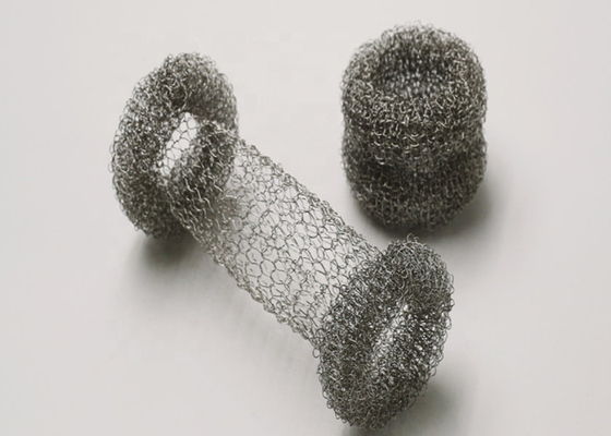 Edelstahl strickte Durchmesser Soem Mesh Fabric-0.20mm für Reinigung