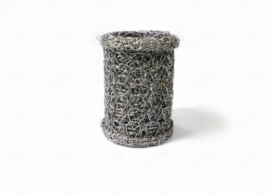 Zylinder Durchmessers 40*20mm strickte Draht-Auspuff beständigen Mesh Gasket Support Rings Alkali