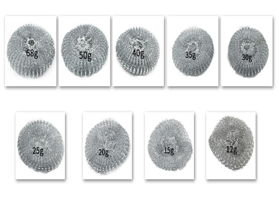 20g galvanisierte Stahldraht-Ball-Reinigung, Mesh Scourer Cleaning Ball
