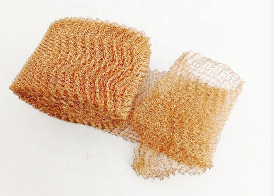 Gas-Flüssigkeit strickte kupfernen Mesh Roll Pest Control 99% reine 0.18mm
