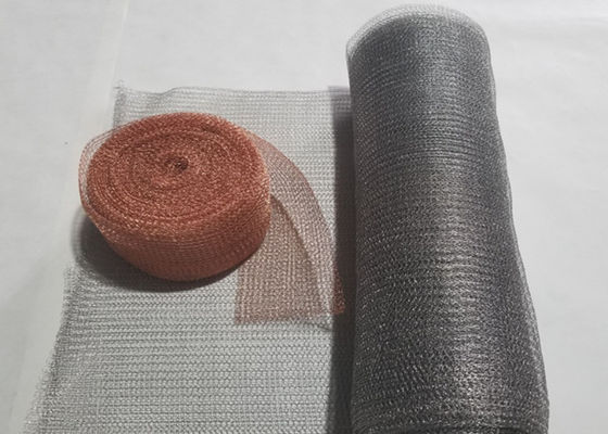 SS310 strickte Kupferdraht Mesh Screen, den 99%, die für errichtendes Loch rein sind, Vogel-Verschachtelung verhindern