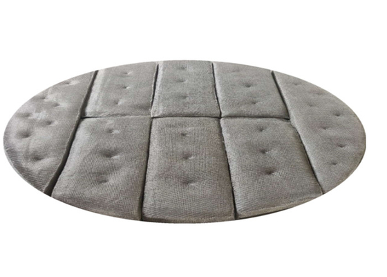 SS316L stricken Breite Mesh Demister Mist Eliminators 500mm mit unregelmäßigem Loch