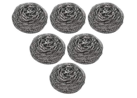 Starker Reinigungsedelstahl-Schwamm-Wäscher 10g für Platte/entfernen Rost