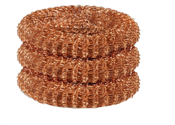 Hauptedelstahl-Reinigungs-Ball, ODM-Kupferdraht-Ball 20g 6.5*6.5cm
