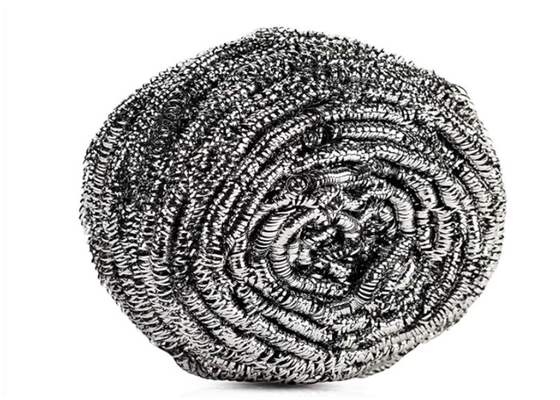 Starker Reinigungsedelstahl-Schwamm-Wäscher 10g für Platte/entfernen Rost