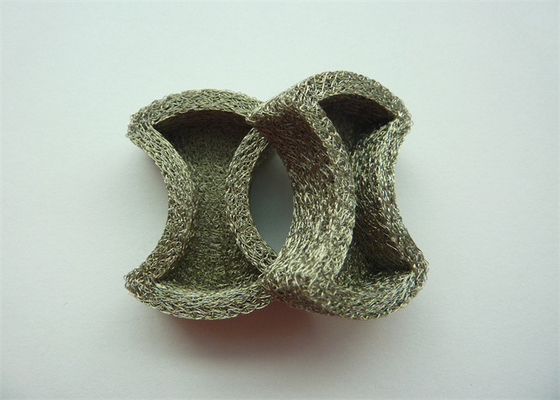 Gestrickter elastischer Kern plattiertes ISO9001 Draht-Mesh Washer Stainless Steel Wires 0.12mm 35mm