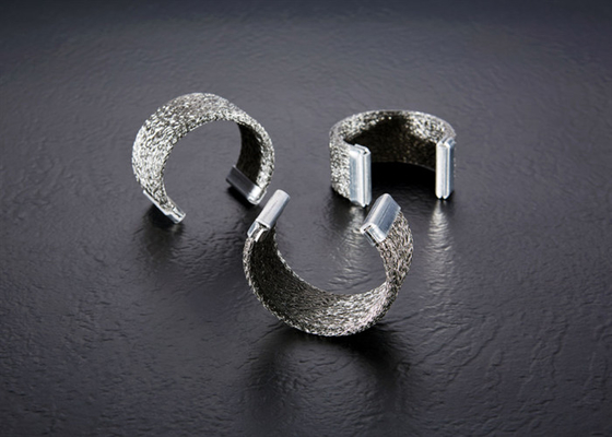 Silberne gestrickter Stahldraht Mesh Gasket For Egr Cooler der Farbe304