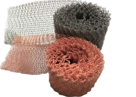 0.2mm SS gestrickter Draht Mesh Making Demister Pads And drückte Dichtungen zusammen
