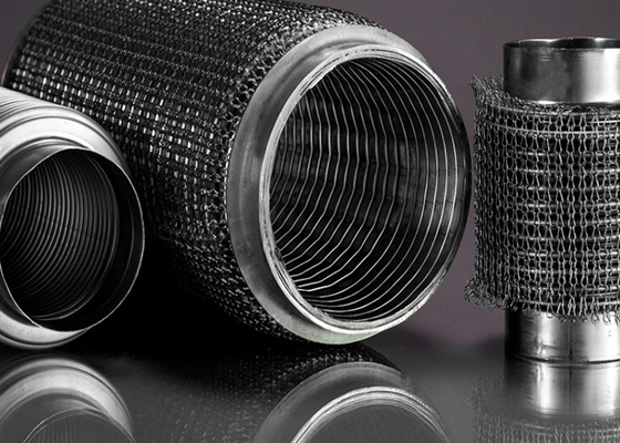 Gestrickter Draht Mesh For Exhaust Systems der Schalldämpfer-0.18mm SS