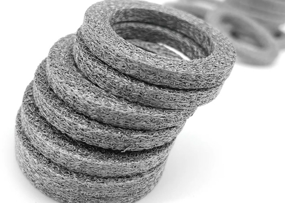 Gestrickter Draht Mesh Gasket Compressed des sus-316 Schalldämpfer