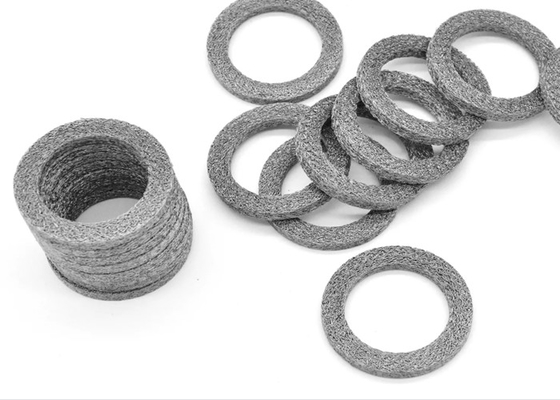 Fertigen Sie komprimierte gestrickte Stärke 21mm des Maschendraht-316l Od160 Id70 besonders an