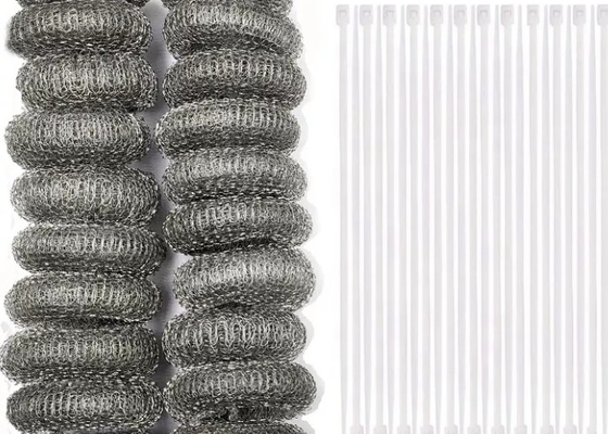 2.5CM-Rollen aus gestricktem Gitter aus Edelstahl für Bildschirme
