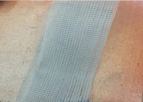 Edelstahl 304 stricken Draht Mesh With Ripple Corrugated