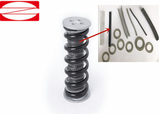 5-150mm hoher Durchmesser 10-200mm drückte gestrickten Draht Mesh For Silencers Filtration zusammen