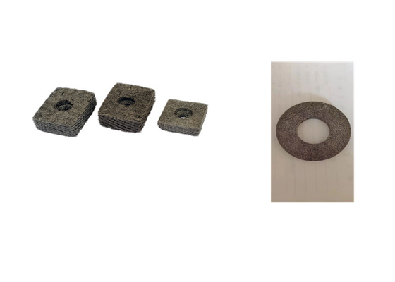 Stärke 10mm des Durchmessers 50mm Edelstahl gestrickter Draht Mesh Gaskets für Filter