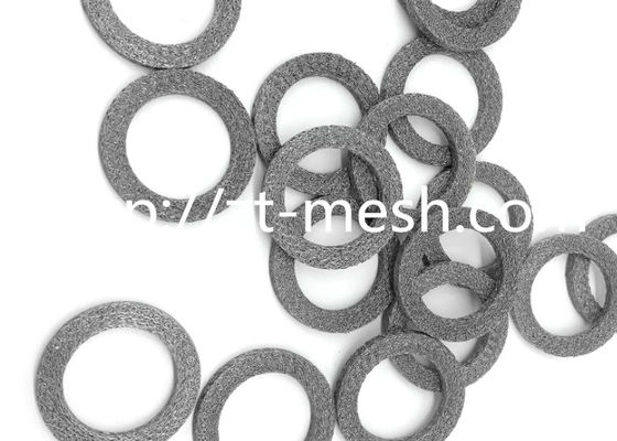 Vielseitiges, kompaktes gestricktes Drahtgeflecht mit einem Durchmesser von 50 mm, geeignet für Anwendungen zur Wärmedämmung, Geräuschreduzierung und Vibrationsdämpfung
