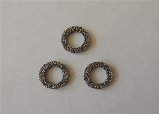 Komprimierter gestrickter Ersatz-Hochdruckreiniger Draht-Mesh Washer Dias 14mm 0.3mm SS