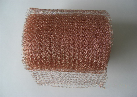 Flexible gestrickte kupferne Breite Durchmessers 38mm des Drahtgewebe-Maschendraht-0.12mm
