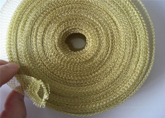 Flexibler gestrickter Durchmesser Draht-Mesh Tapes 0.12mm für Demister-Auflage