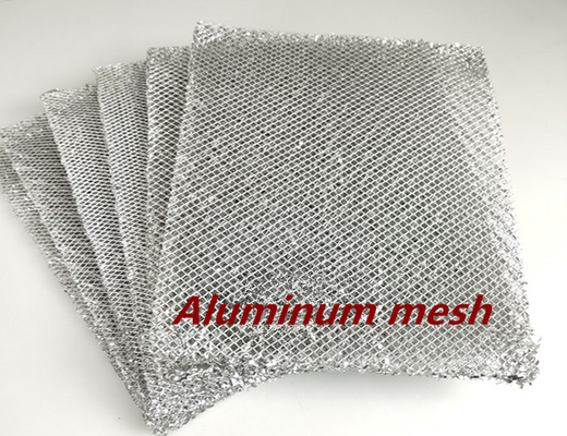 Mehrschichtiges Aluminiumfilter-Masche Soem drückte Bienenwaben-Belüftungsöffnungs-Silber-Farbe zusammen