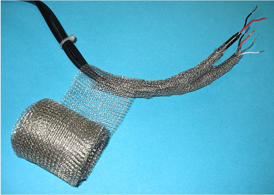 50mm WrapShield gestrickter Draht Mesh Gasket For Shielding EMI Cables