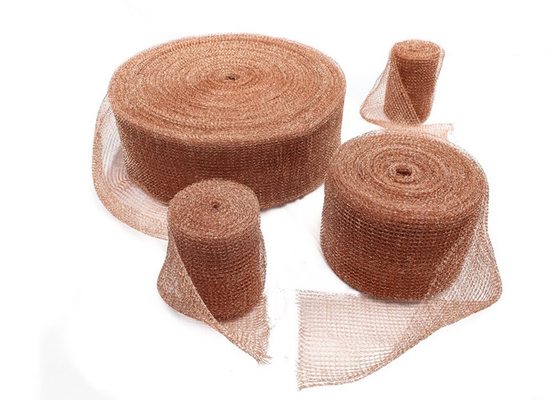ODM roter Durchmesser des Kupferdraht-Maschendraht-100mm der Breiten-0.10mm für Kabel