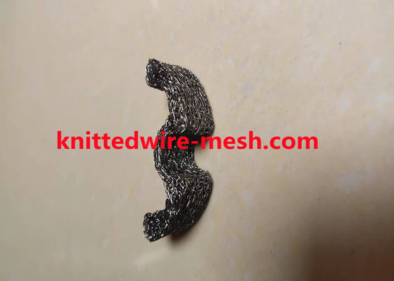 Spezielles geformtes W formen gestrickten Draht Mesh Gasket Stainless Steel 0.11mm